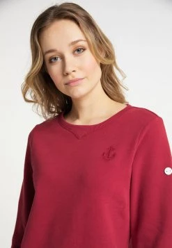 Mujer DREIMASTER KILATA - Sudadera - Rot -Tienda DreiMaster barata 8bc31743ed3c49759d37a2922f2ca40c