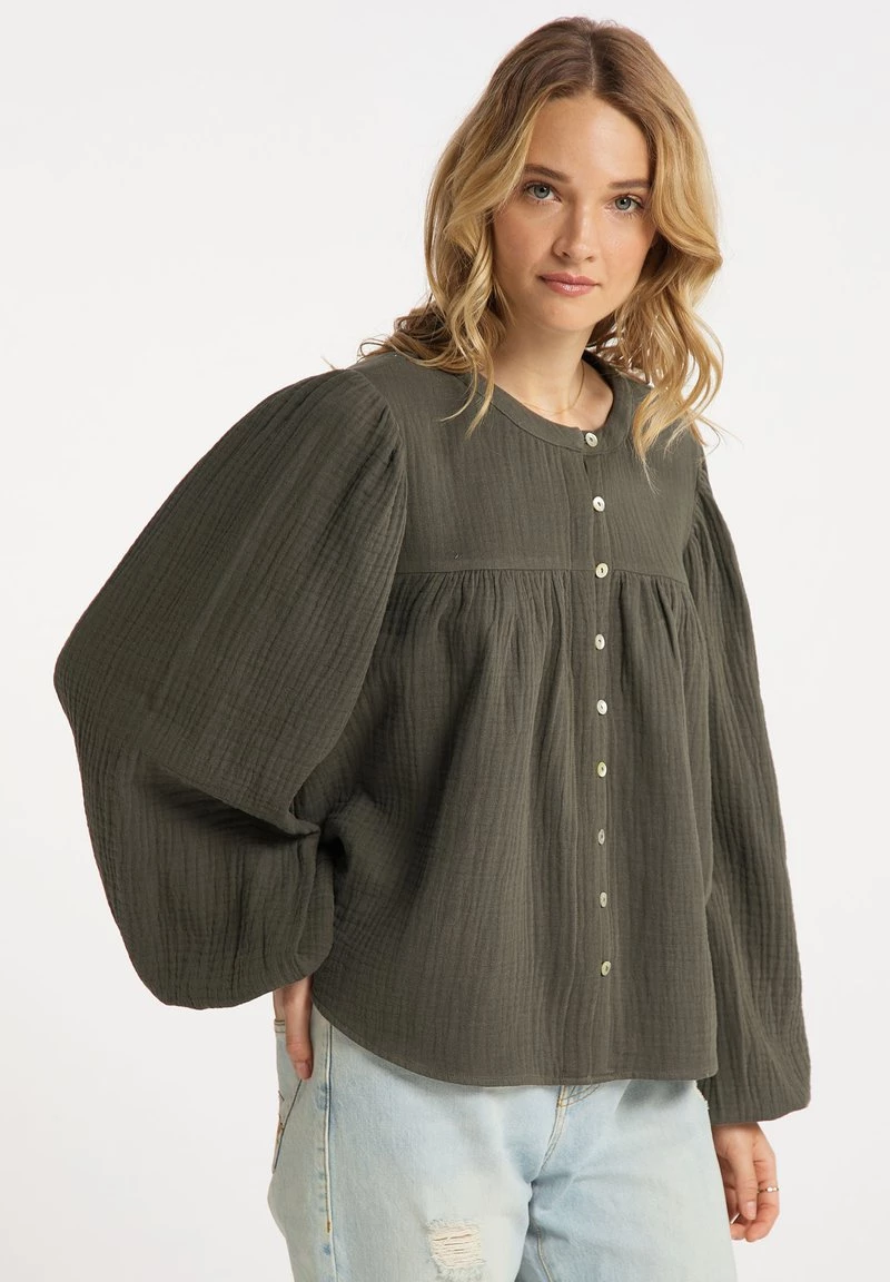 Mujer DREIMASTER INCUS - Blusa - Oliv 1 Mujer DREIMASTER INCUS - Blusa - Oliv