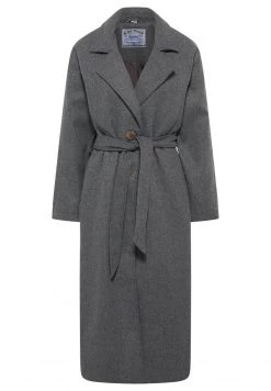 DREIMASTER KEYTI - Abrigo Clásico - Grau Melange, Mujer -Tienda DreiMaster barata 8d2970cd171b4f64b532469bc099733f