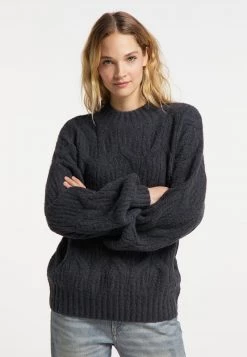 Mujer DREIMASTER INCUS - Jersey De Punto - Dunkelgrau