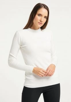 DreiMaster Mujer Jersey De Punto - Wollweiss
