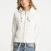 Mujer DREIMASTER TAKELAGE - Sudadera Con Cremallera - White