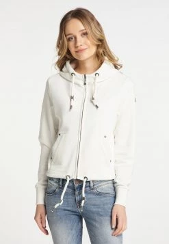 Mujer DREIMASTER TAKELAGE - Sudadera Con Cremallera - White