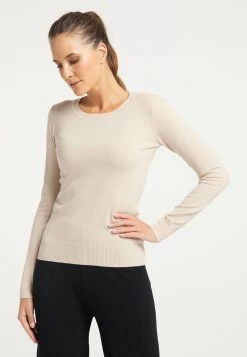 DreiMaster Mujer Jersey De Punto - Silber Beige