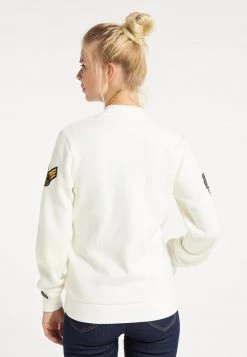 DreiMaster Mujer Sudadera - Wollweiss -Tienda DreiMaster barata 90688d33042b426583d4d090dfb956f3