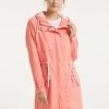 Mujer DREIMASTER BOUNDRY - Parka - Flamingo