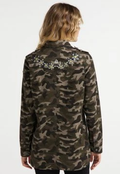 DreiMaster Mujer Chaqueta Fina - Olive -Tienda DreiMaster barata 91114b76ec3a4dba9c949f6bf5c87b73