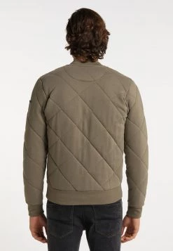 Hombre DREIMASTER TAKELAGE - Chaqueta De Entretiempo - Militäroliv -Tienda DreiMaster barata 91ebefb61889459797ed77ad6848f087