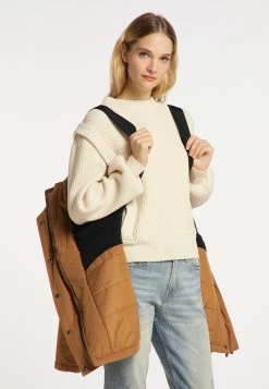 Mujer DREIMASTER STORMCLOUD - Chaqueta De Invierno - Kamel -Tienda DreiMaster barata 92a954cb892c424cb13e01166ef2edeb