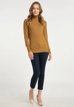 Mujer DREIMASTER MALEGNANO - Jersey De Punto - Kamel -Tienda DreiMaster barata 93d8b1701785457d8c174735cc76e6c3