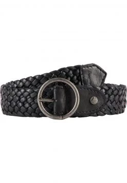 Mujer DREIMASTER TAKELAGE - Cinturón Trenzado - Schwarz