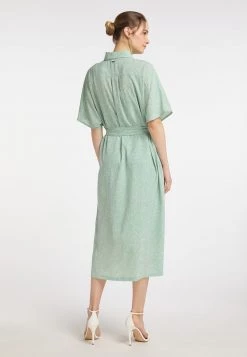 DreiMaster Vestido Camisero - Hellmint/wollweiss, Mujer -Tienda DreiMaster barata 94d53266997b47c0b5f4937e8f943fc1