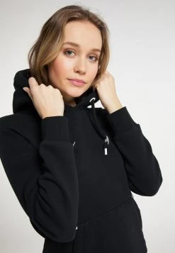 DREIMASTER KILATA - Jersey Con Capucha - Schwarz, Mujer -Tienda DreiMaster barata 959c30a6e16149fca29346200c921b3e