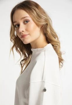 Mujer DREIMASTER TAKELAGE - Sudadera - Naturweiss -Tienda DreiMaster barata 95b89fec49ab44d893013c75dfd2dc4b