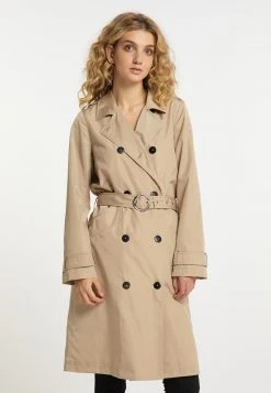 Mujer DREIMASTER FESTLAND - Gabardina - Beige