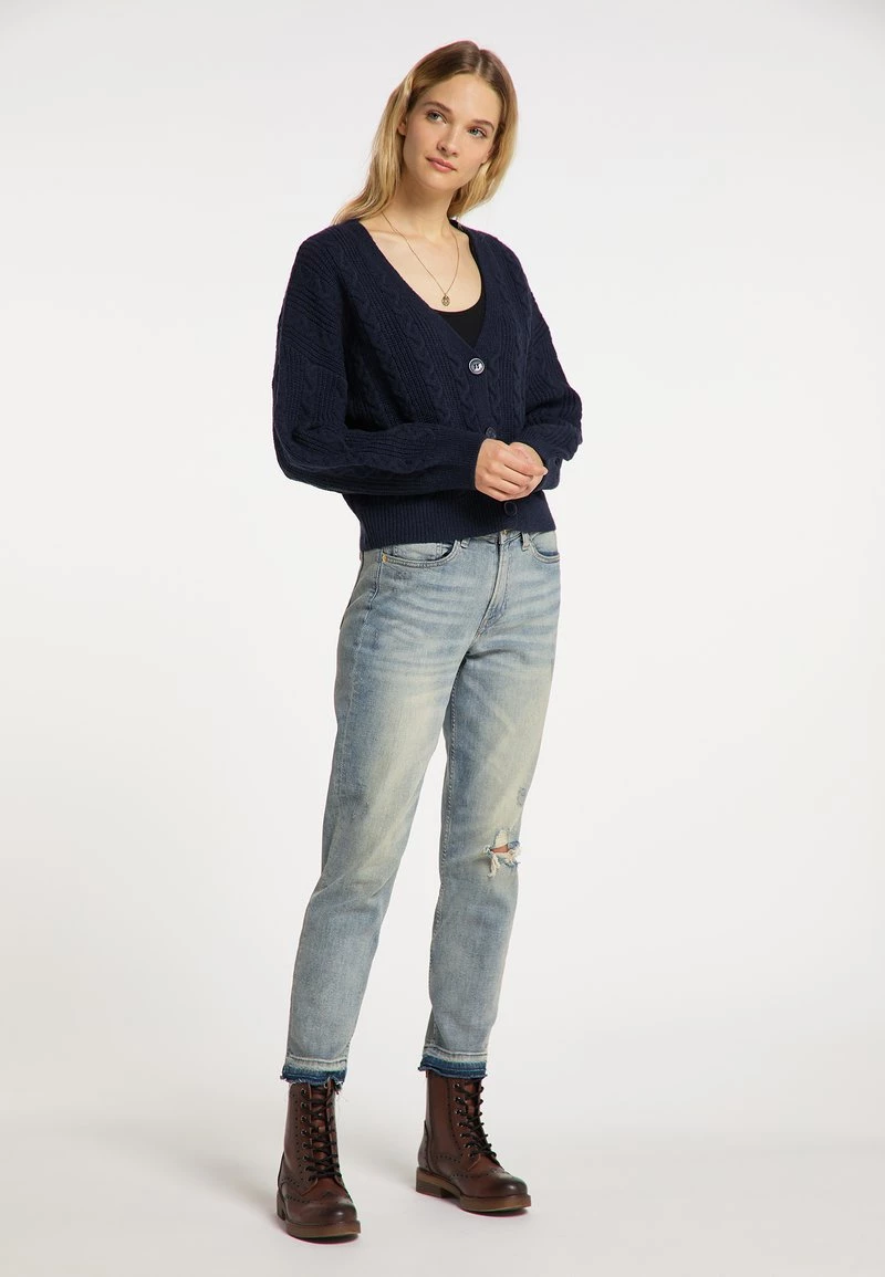 Mujer DREIMASTER INCUS - Chaqueta De Punto - Marine 2 Mujer DREIMASTER INCUS - Chaqueta De Punto - Marine - Imagen 2