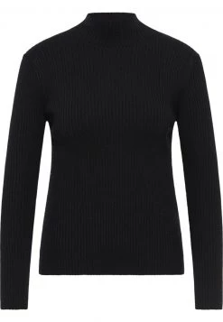 Mujer DREIMASTER KEYTI - Jersey De Punto - Schwarz -Tienda DreiMaster barata 971dabe839f14e4bb134c73337c15893