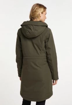 Mujer DREIMASTER STORMCLOUD - Abrigo De Invierno - Oliv -Tienda DreiMaster barata 9773c39c95be413f96406bcac3a5daee