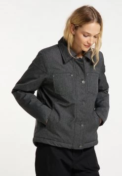 Mujer DREIMASTER INCUS - Chaqueta De Entretiempo - Denim Black