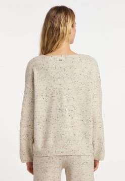 Mujer DREIMASTER INCUS - Jersey De Punto - Beige Melange -Tienda DreiMaster barata 978463e95440431ba4700ccb55b616c7