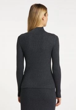 Mujer DREIMASTER KEYTI - Jersey De Punto - Grau Melange -Tienda DreiMaster barata 984510d91a5b411392f355cd28737509