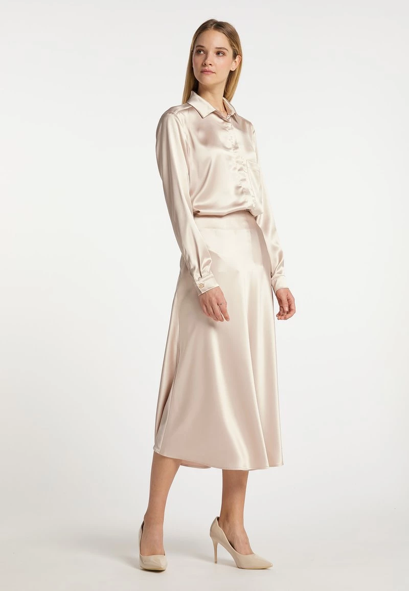 Mujer DREIMASTER BARADELLO - Falda Acampanada - Champagner 2 Mujer DREIMASTER BARADELLO - Falda Acampanada - Champagner - Imagen 2