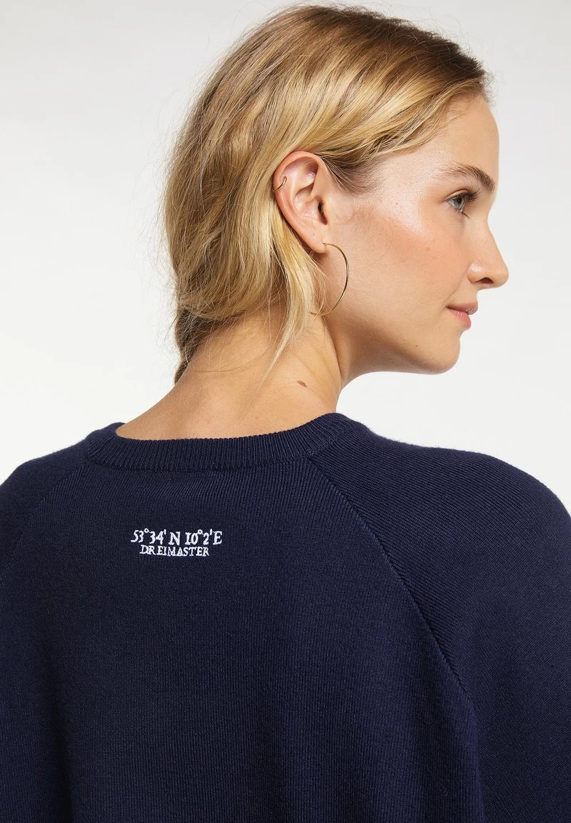 Mujer DREIMASTER BRIDGEPORT - Jersey De Punto - Marine 4 Mujer DREIMASTER BRIDGEPORT - Jersey De Punto - Marine - Imagen 4