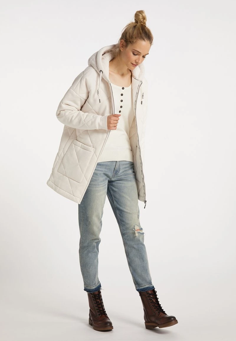 Mujer DREIMASTER TAKELAGE - Chaqueta De Entretiempo - Creme 2 Mujer DREIMASTER TAKELAGE - Chaqueta De Entretiempo - Creme - Imagen 2