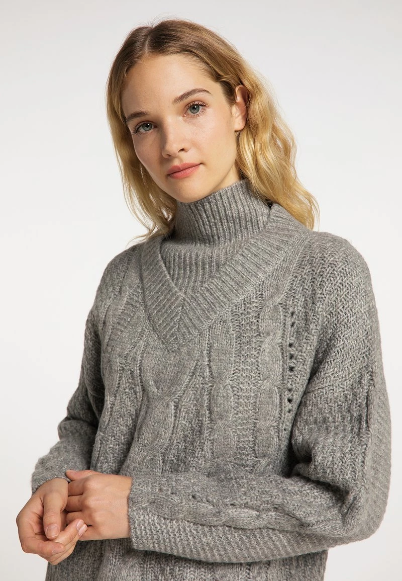 Mujer DREIMASTER INCUS - Jersey De Punto - Grau Melange 4 Mujer DREIMASTER INCUS - Jersey De Punto - Grau Melange - Imagen 4