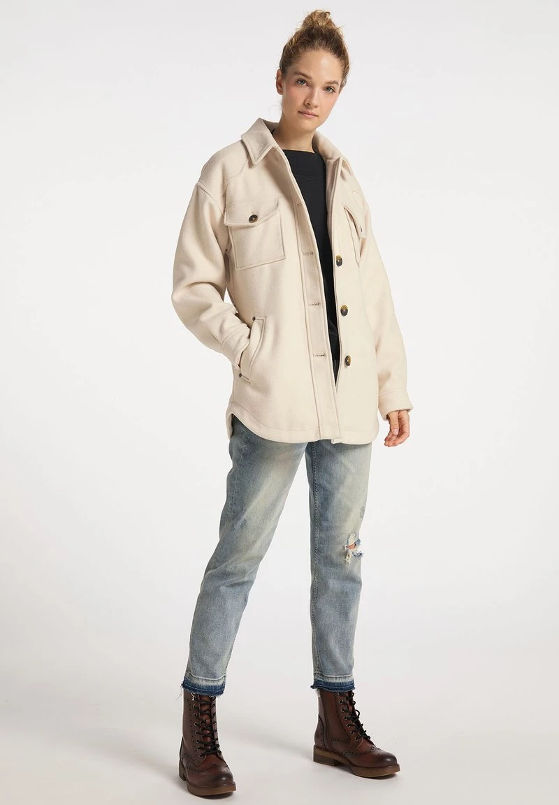 Mujer DREIMASTER KEYTI - Abrigo De Invierno - Creme 2 Mujer DREIMASTER KEYTI - Abrigo De Invierno - Creme - Imagen 2