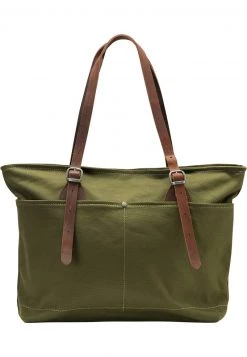 Mujer DREIMASTER SHOPPER - Bolso Shopping - Oliv Braun -Tienda DreiMaster barata 9b1d6d48690243ecb22c48b4e5cddd22