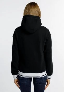 DREIMASTER KILATA - Sudadera Con Cremallera - Schwarz, Mujer -Tienda DreiMaster barata 9b8e1372eb684ce2a922a9c49843ed34