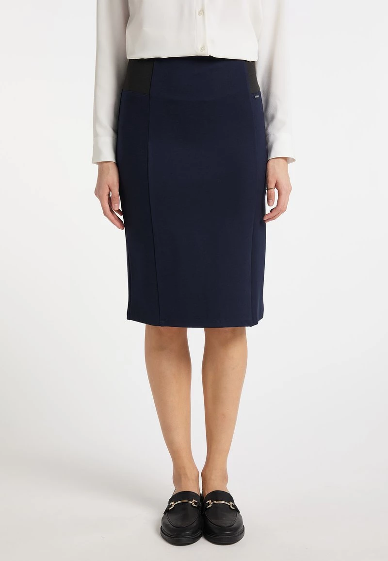 DreiMaster Mujer Falda De Tubo - Marine 1 DreiMaster Mujer Falda De Tubo - Marine