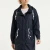 Mujer DREIMASTER BOUNDRY - Parka - Nachtblau