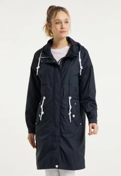 Mujer DREIMASTER BOUNDRY - Parka - Nachtblau