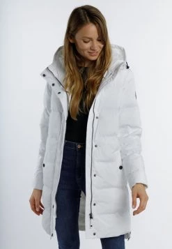 Mujer DREIMASTER DRYMASTER - Abrigo De Invierno - Weiss