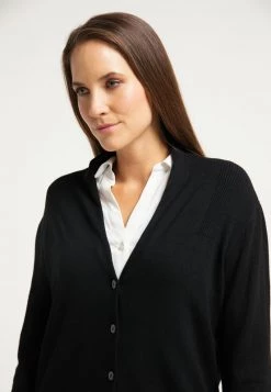 DreiMaster Mujer Chaqueta De Punto - Schwarz -Tienda DreiMaster barata 9d41eb0801ca4be0884336742bcc5b18