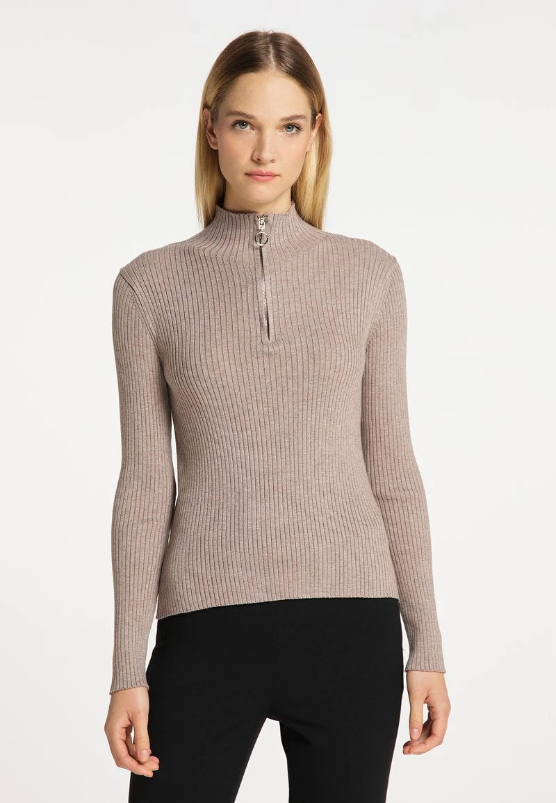 Mujer DREIMASTER KEYTI - Jersey De Punto - Taupe Melange 1 Mujer DREIMASTER KEYTI - Jersey De Punto - Taupe Melange