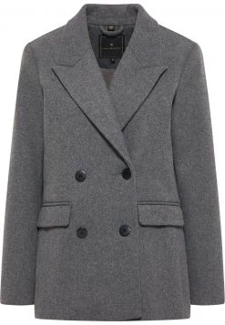 Mujer DREIMASTER BARADELLO - Abrigo Corto - Grau Melange -Tienda DreiMaster barata 9f7b571811b04830bdc65155b44bfd51