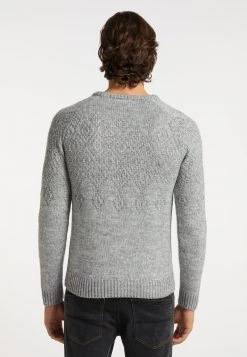 Hombre DREIMASTER ABREL - Jersey De Punto - Hellgrau -Tienda DreiMaster barata 9ff43e69a18b4ff9ae54780edde1e575