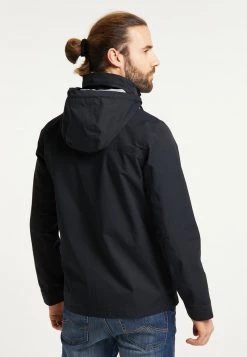 Hombre DREIMASTER BRIDGEPORT - Chaqueta De Entretiempo - Schwarz -Tienda DreiMaster barata a0b9741ac32b4c42868702a8c91e73bc