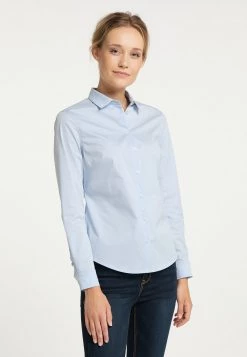 DREIMASTER LYMOA - Camisa - Hellblau, Mujer