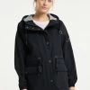 Mujer DREIMASTER BRIDGEPORT - Parka - Schwarz