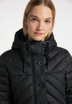 Mujer DREIMASTER BARADELLO - Chaqueta De Invierno - Schwarz -Tienda DreiMaster barata a1f8bdd9550749359a56baf82e8c1df6