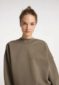 Mujer DREIMASTER TAKELAGE - Sudadera - Militäroliv -Tienda DreiMaster barata a1ff32a0f7374f50b476a6ac432f1c2a