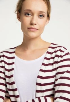 Mujer DREIMASTER BRIDGEPORT - Chaqueta De Punto - Wollweiss Rot -Tienda DreiMaster barata a20bde17becd48099e184f590ca3543e