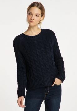 Mujer DREIMASTER INCUS - Jersey De Punto - Marine