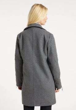 DreiMaster Mujer Abrigo Clásico - Grau Melange 7 DreiMaster Mujer Abrigo Clásico - Grau Melange -Tienda DreiMaster barata a32d35ea17ee42dcacb47b08c7e0aa76