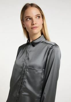 Mujer DREIMASTER BARADELLO - Camisa - Grau Oliv -Tienda DreiMaster barata a3ad662d548a4dbfb33c8153e3ed9ed6