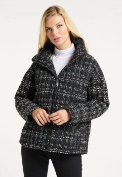 DreiMaster Mujer Chaqueta De Invierno - Schwarz Weiss